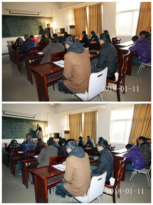 合肥立新食用菌培训基地学员在教室学习理论知识 (2)